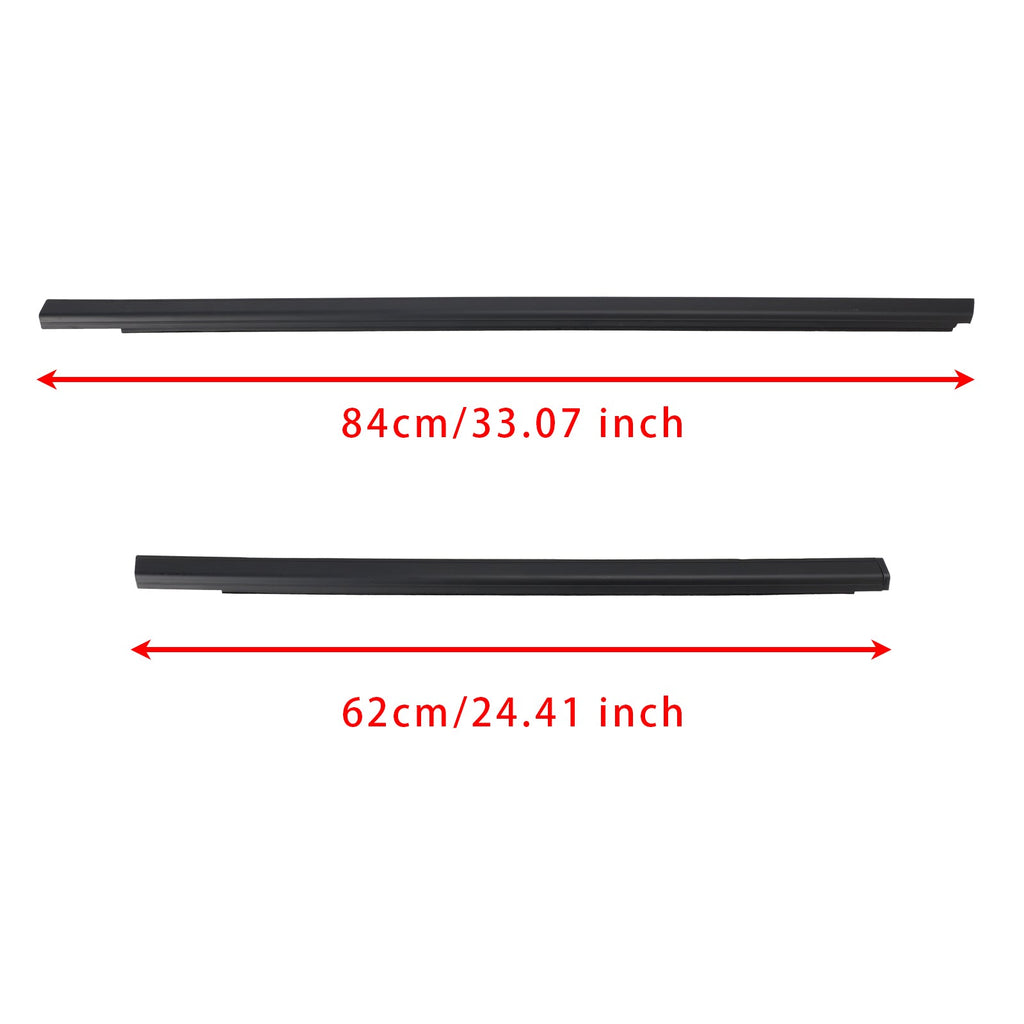 OEM Nissan Sentra Weatherstrip 4-Piece Seal Kit 2001-2006 80820-5M00A 82821-5M00A