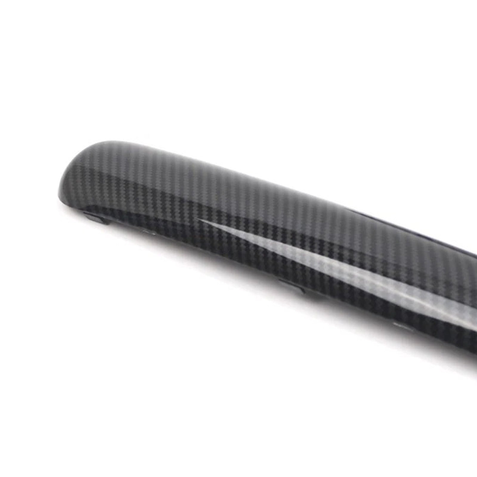 Mini One Cooper R50 R52 R53 2001-2004 Carbon Fibre Front Bumper Trim Set Pair