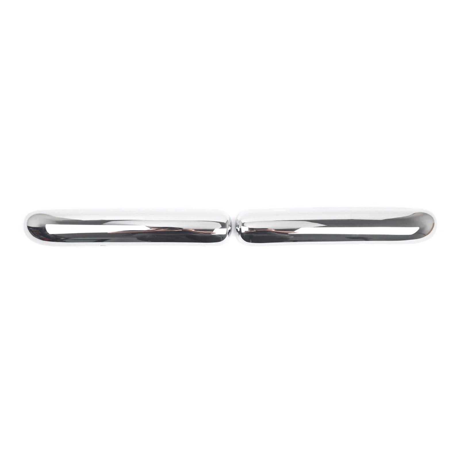 Mini Cooper R50 R52 R53 Front Bumper Chrome Trim Pair 2001-2004