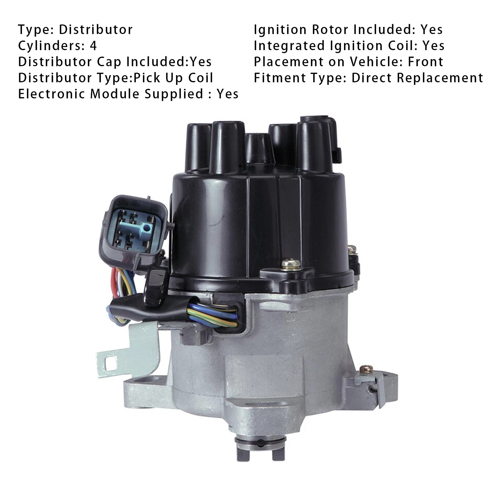 30100-P2E-A01 Distributor for 1996-1998 Honda Civic Direct Fit Ignition