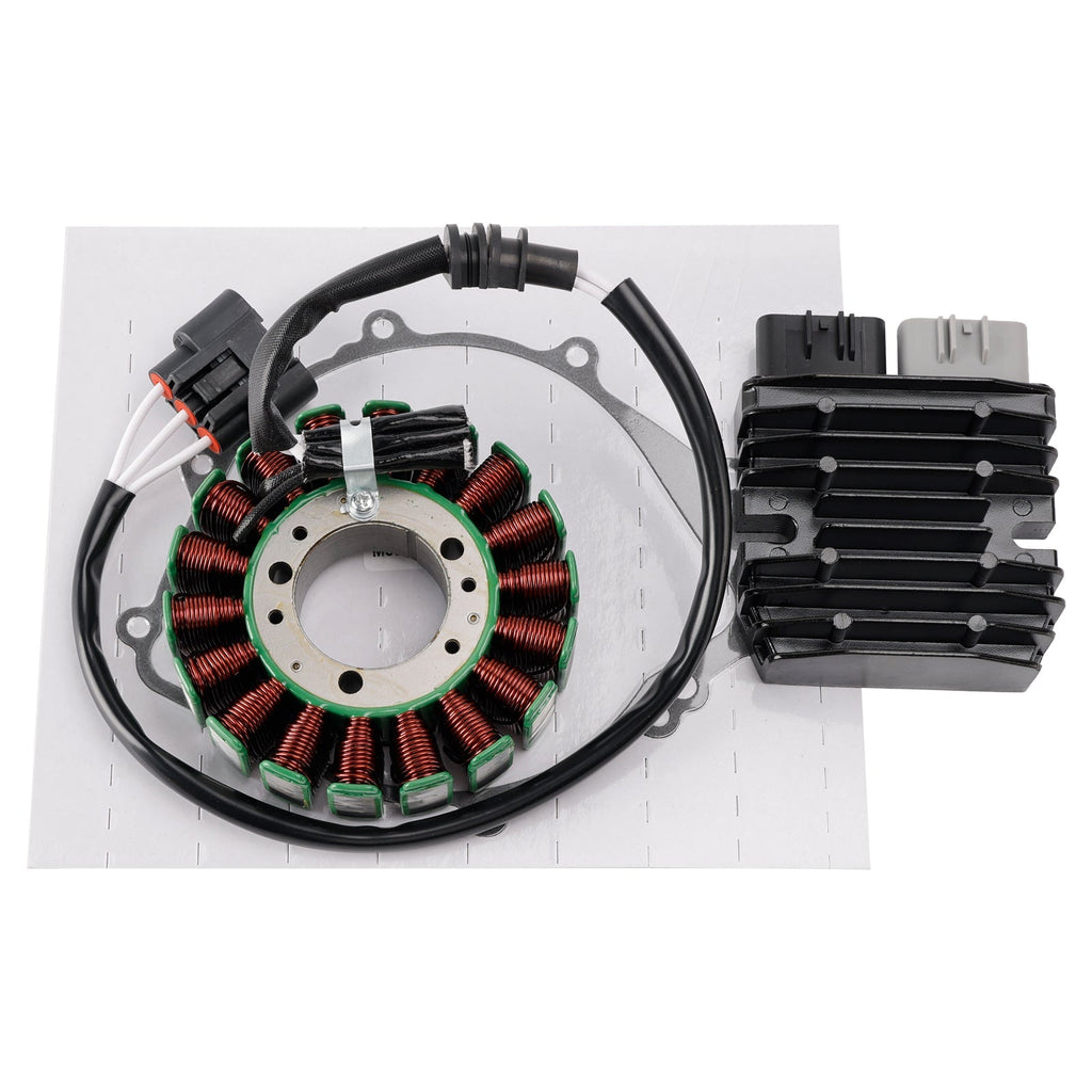 Yamaha R1 2002 2003 OEM Stator Regulator Rectifier and Gasket Assembly 5PW-81410-00 5JW-81960-00