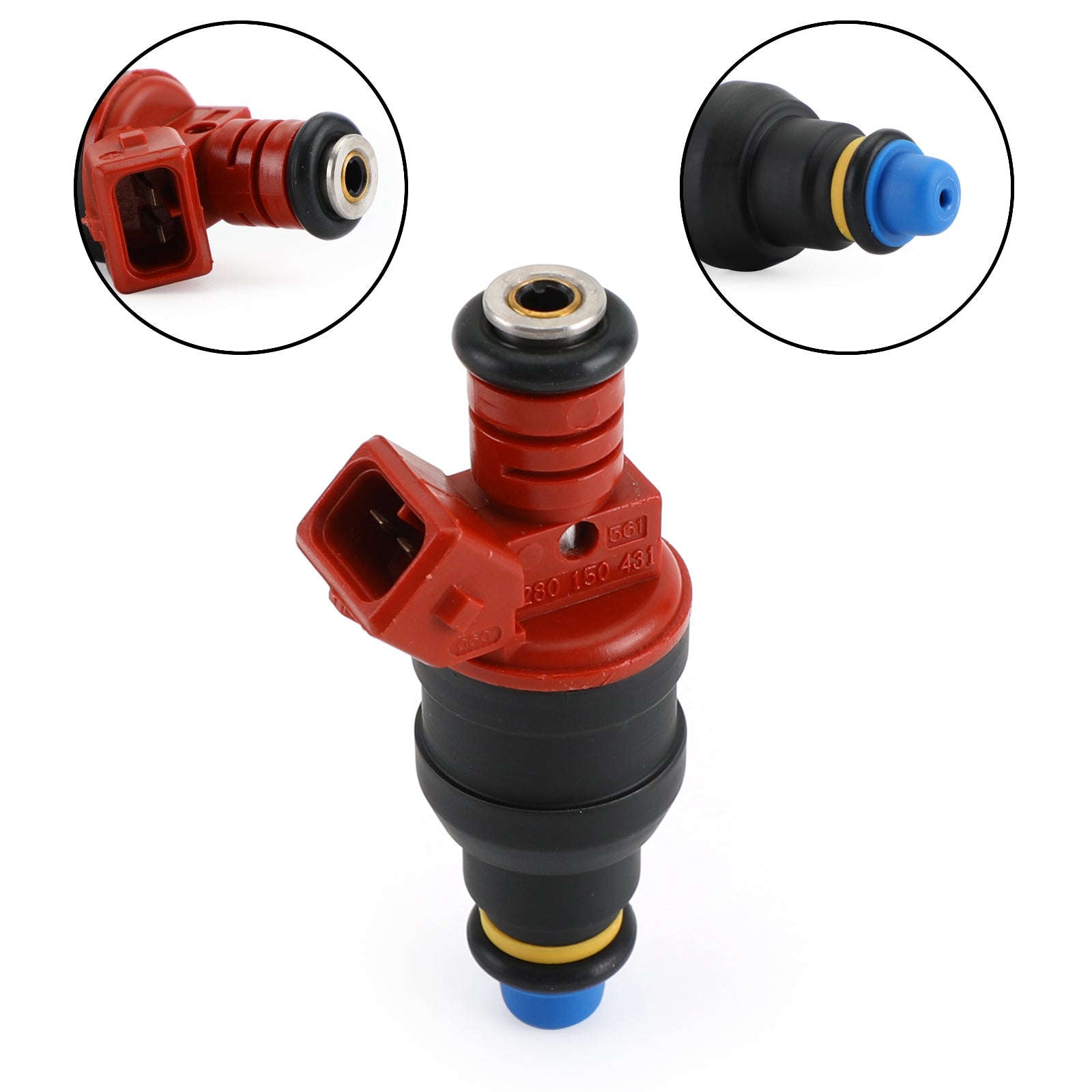 Fuel Injector 0280150431 Compatible with SAAB 9-3 900 9000 2.0L 2.3L I4 Single Unit