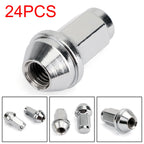 14x2 Carbon Steel Lugs Nuts For Ford F150 Expedition Lug 4L3Z-1012-A 24pcs Generic