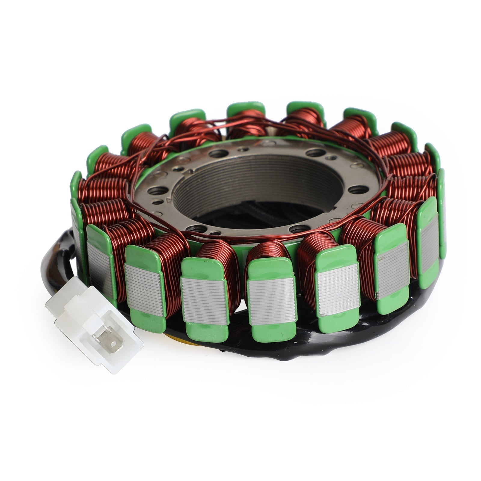 2001-2002 Honda Shadow VT750DC Black Widow Stator Magneto with Voltage Rectifier and Gasket Assembly