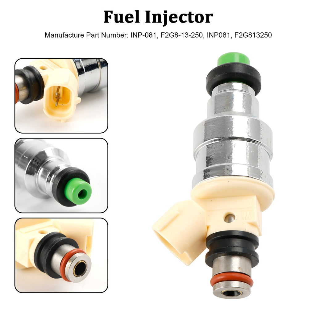 Fuel Injector INP-081 for Mazda B2200 2.2L Engine 1990-1993 F2G8-13-250 Single Unit