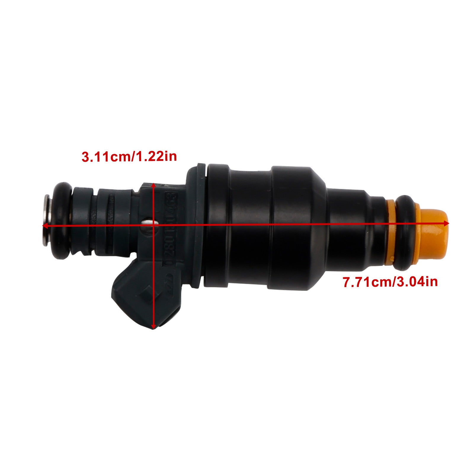 Single Fuel Injector for Audi Quattro A8 S4 S6 V8 Models 3.6L 3.7L 4.2L 0280150463