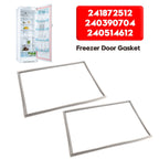 2 Pack Replacement Freezer Door Gasket 241872512 Compatible with Electrolux 240390704 240514612 1379488
