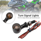 12V Universal Motorcycle LED Turn Signal Light 8mm for Suzuki