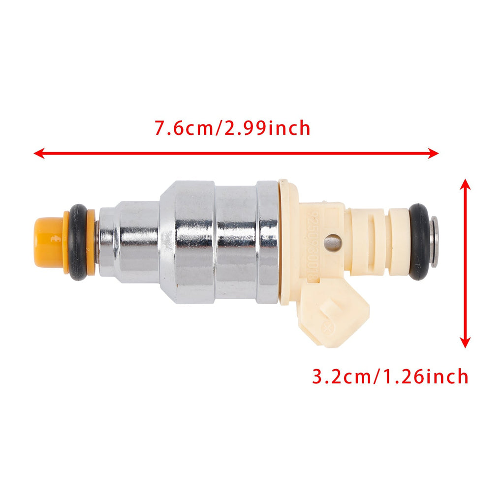 1997 Hyunda Tiburon 1.8L I4 842-12226 4PCS Fuel Injector