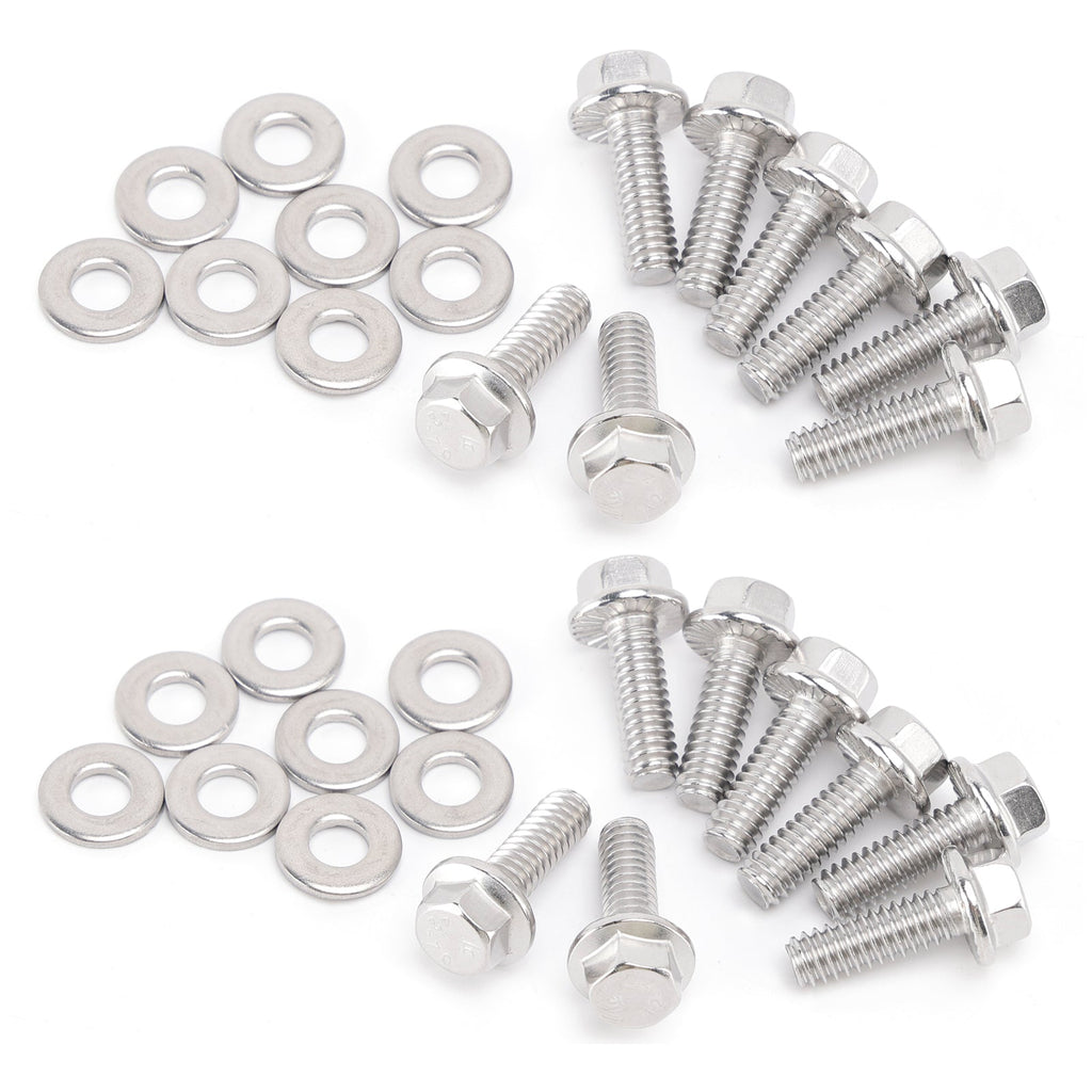 400-7507 Stainless 300 Hex Head Valve Cover Bolt Set 2 Pack