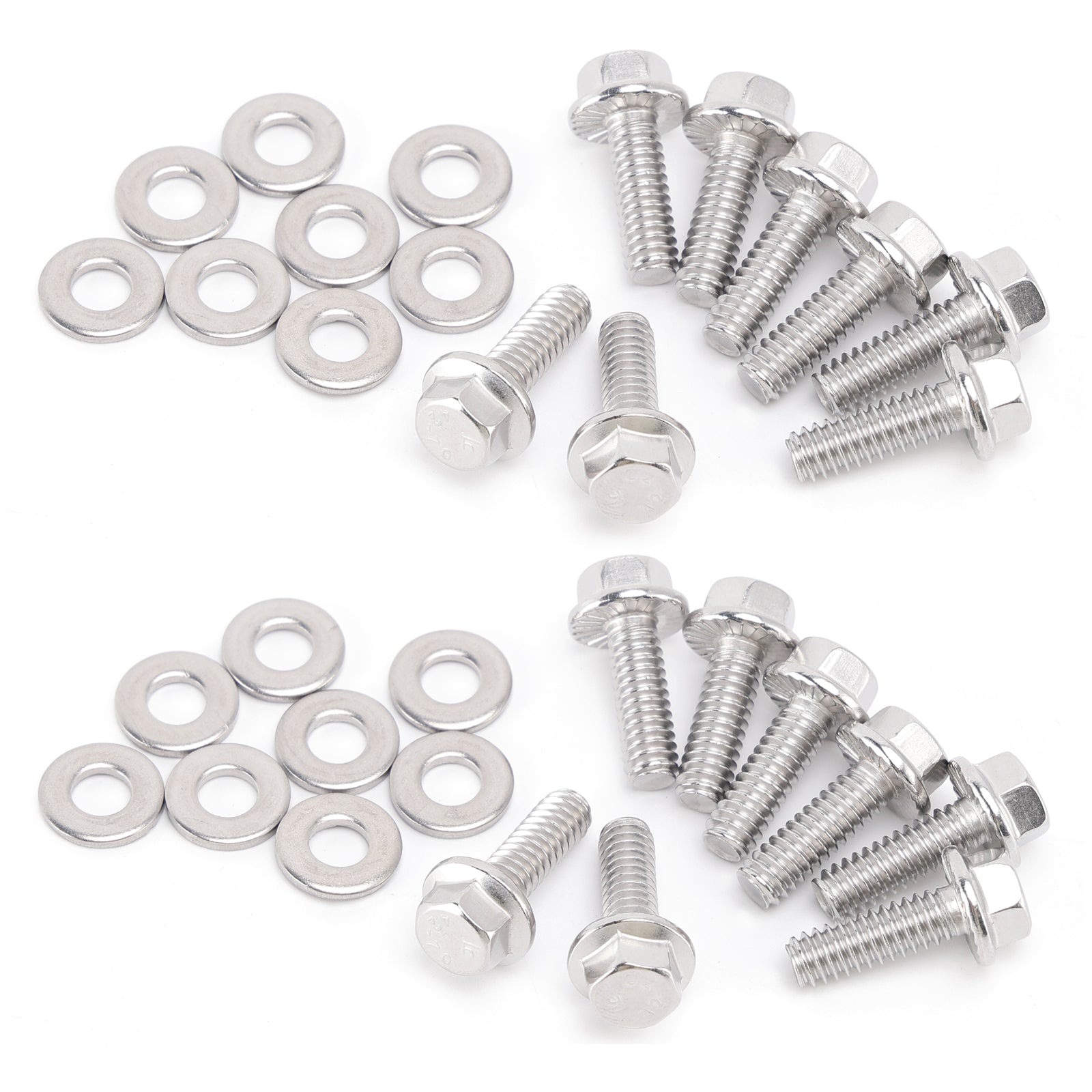 400-7507 Stainless 300 Hex Head Valve Cover Bolt Set 2 Pack