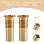 00189023 Thermador Gas Range Venturi Tube Surface Burner Element Kit 2 Piece