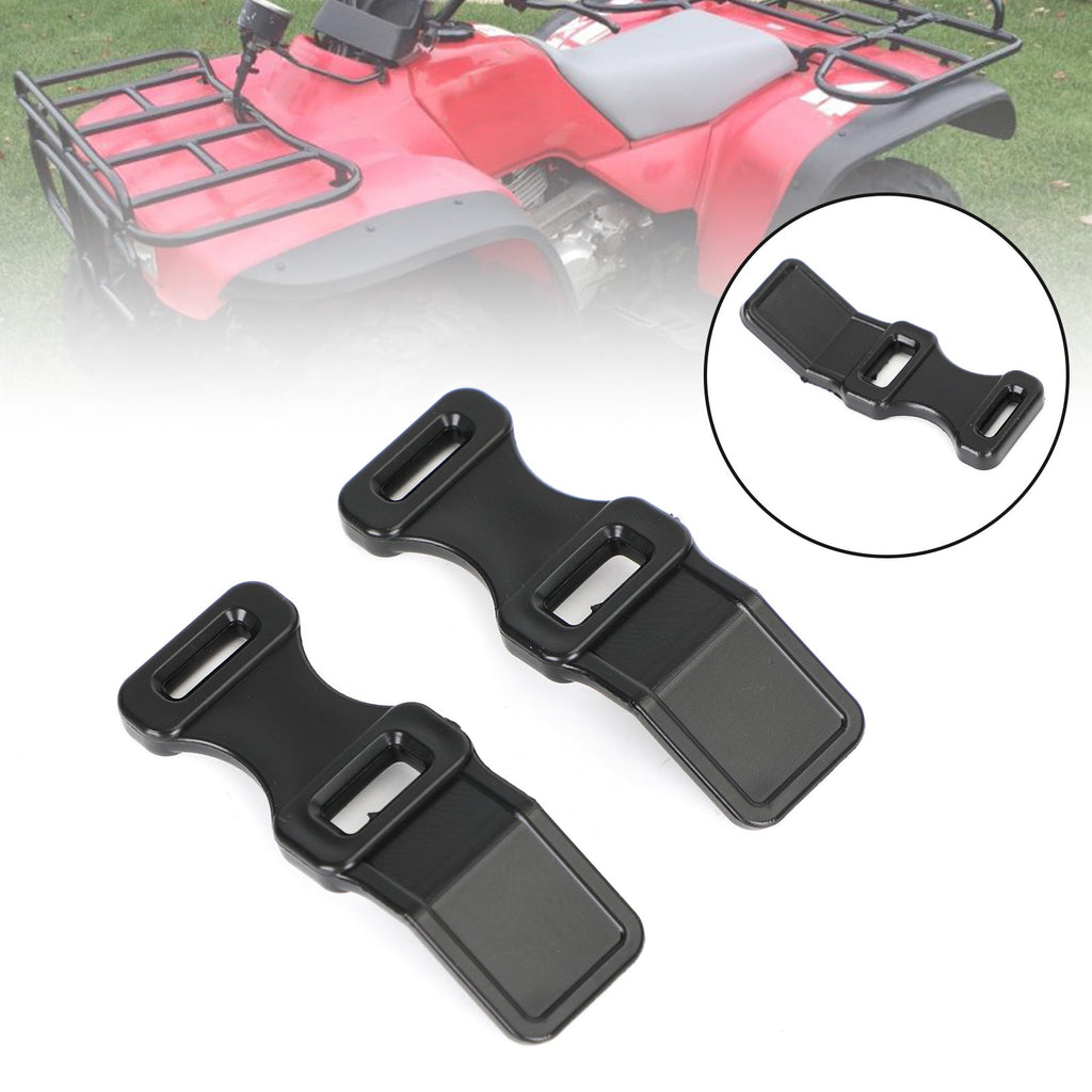 2-Piece Rubber Rack Door Securing Straps Compatible with Honda TRX200 TRX250 TRX300