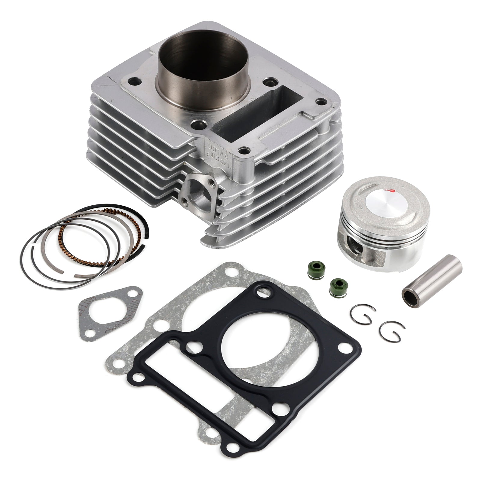 150cc Cylinder and Piston Kit for 2000-2008 Yamaha TT-R 125 L 4-Stroke Engine 5VL-E1310-00 5VL-E1181-00