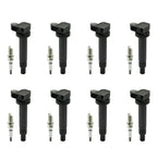 Toyota Sequoia Tundra 4.7L Ignition Coil Spark Plug Set 8 Piece 2001-2009 UF230