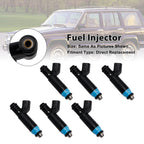 04854181 For Jeep Cheroee/Grand Cherokee/TJ/Wrangler 4.0L I6 1999-2004 RL669938AB 6PCS Fuel Injector
