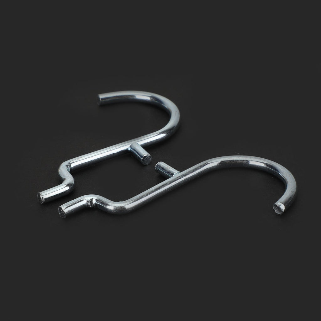 Jumbo 1" Metal J-Peg Garage Storage Hooks 20 Pack Compatible with 1/8-1/4 Pegboards