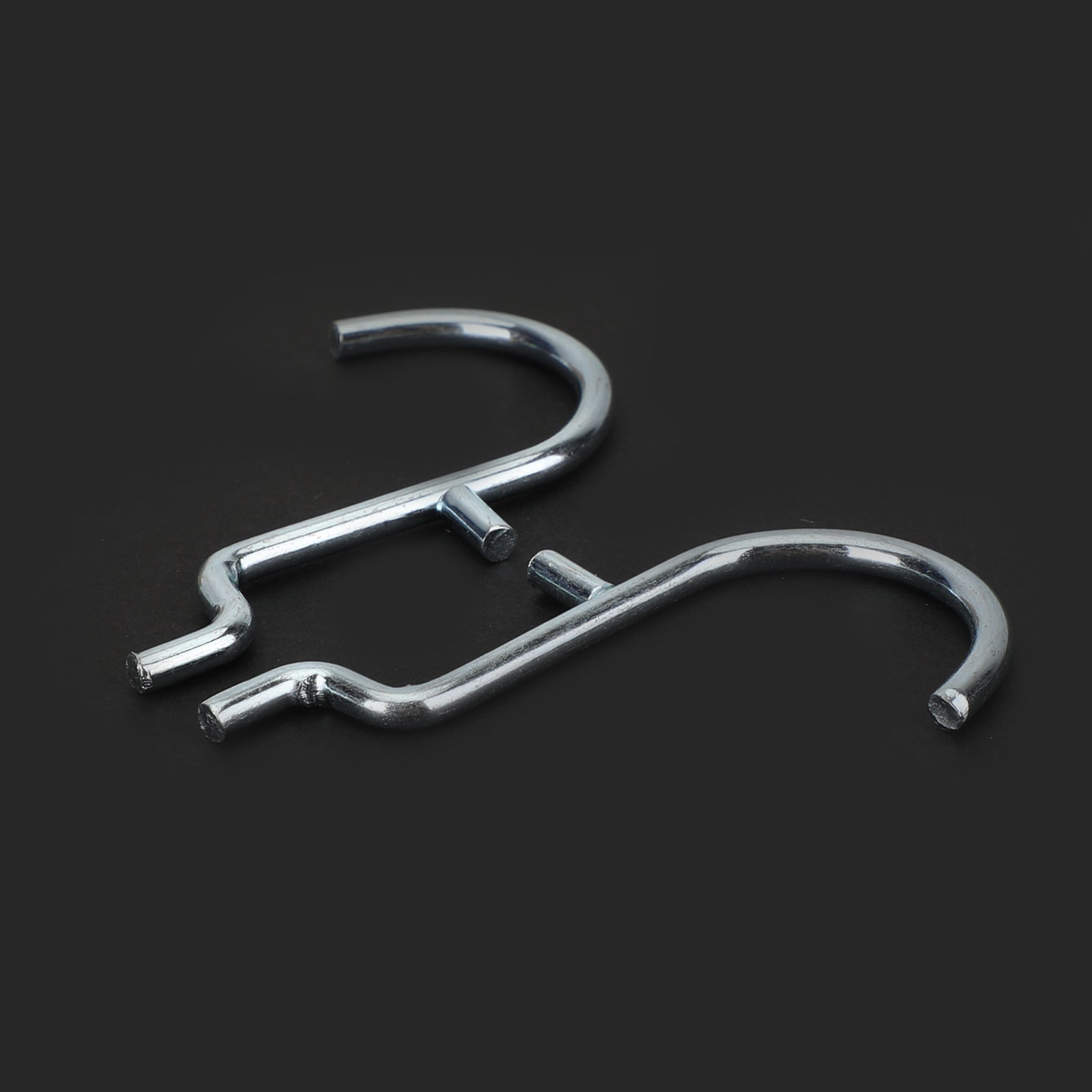 Jumbo 1" Metal J-Peg Garage Storage Hooks 20 Pack Compatible with 1/8-1/4 Pegboards