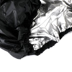 14 to 16 Foot V-Hull Fishing Boat Trailerable Cover Black Waterproof Heavy Duty