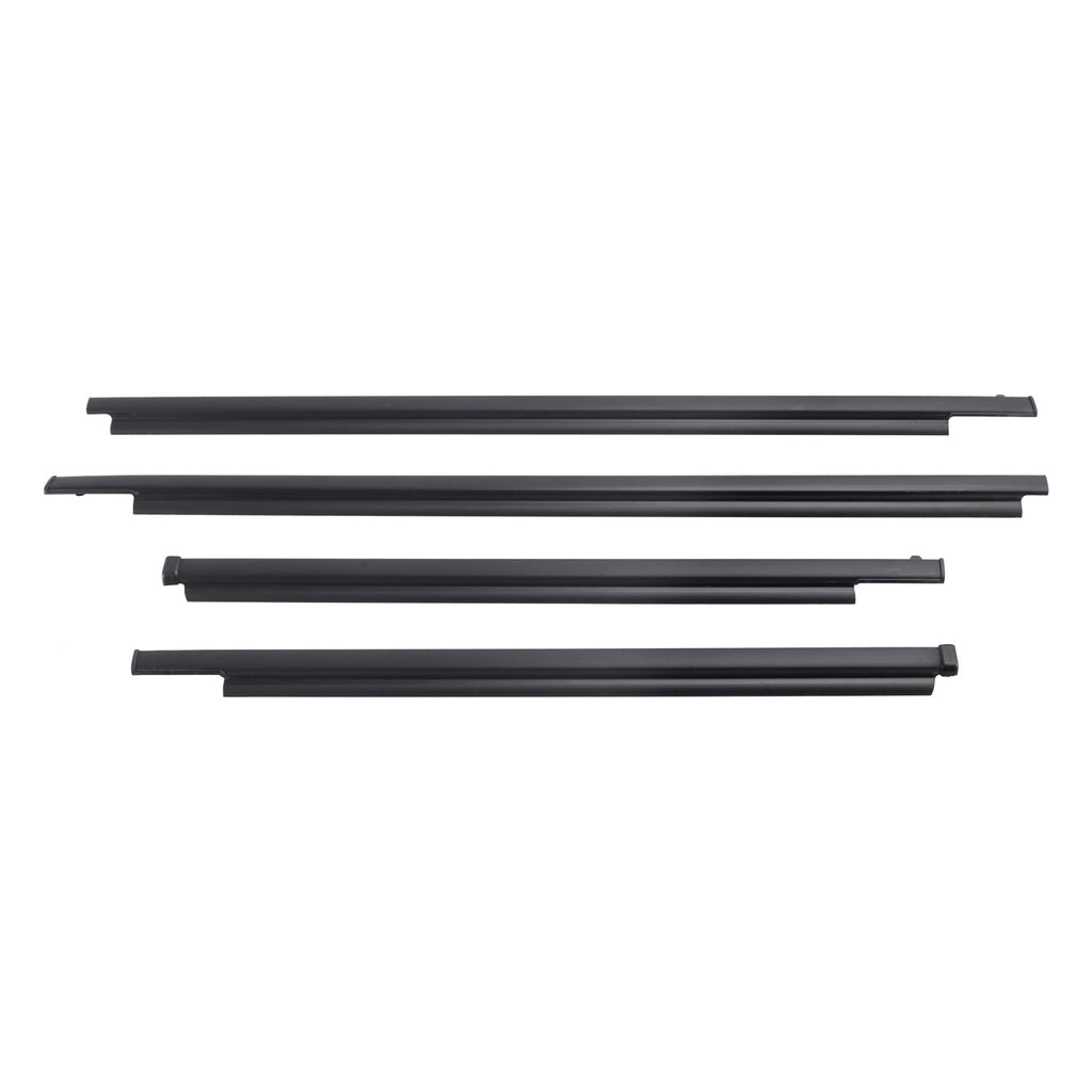 1996-2001 TOYOTA 4RUNNER 4PCS Door Glass Belt Outer Molding Weatherstrip