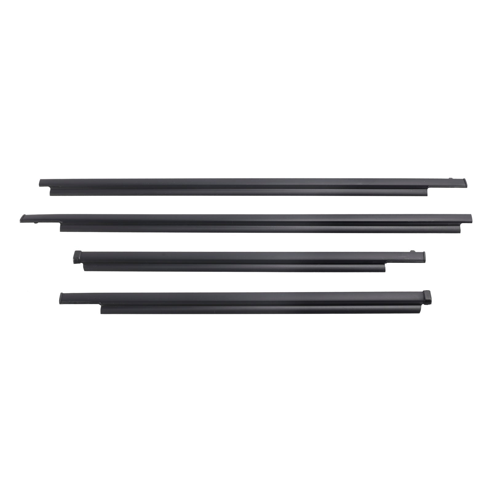 1996 1997 1998 1999 2000 2001 4Runner Door Weatherstrip Outer Molding Glass Belt 4PC