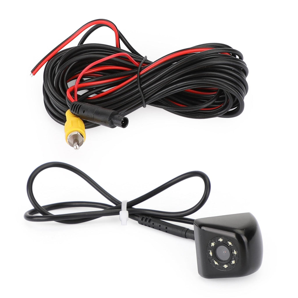 Waterproof Car Reverse Parking Camera with 8 LED Night Vision Rear View