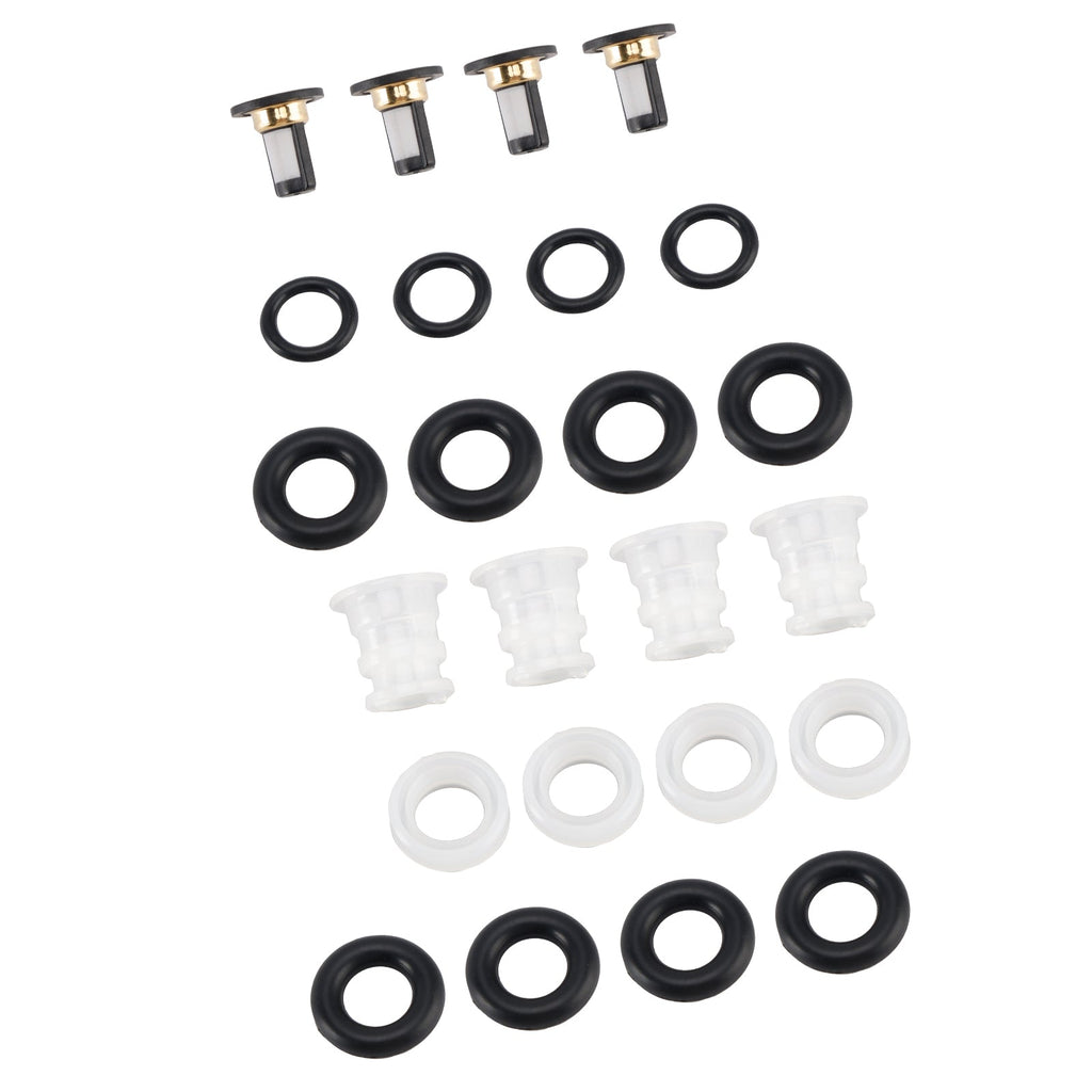 2002-2004 Acura RSX L4 2.0L Four Piece Fuel Injector Service Kit 16450-PNE-G01
