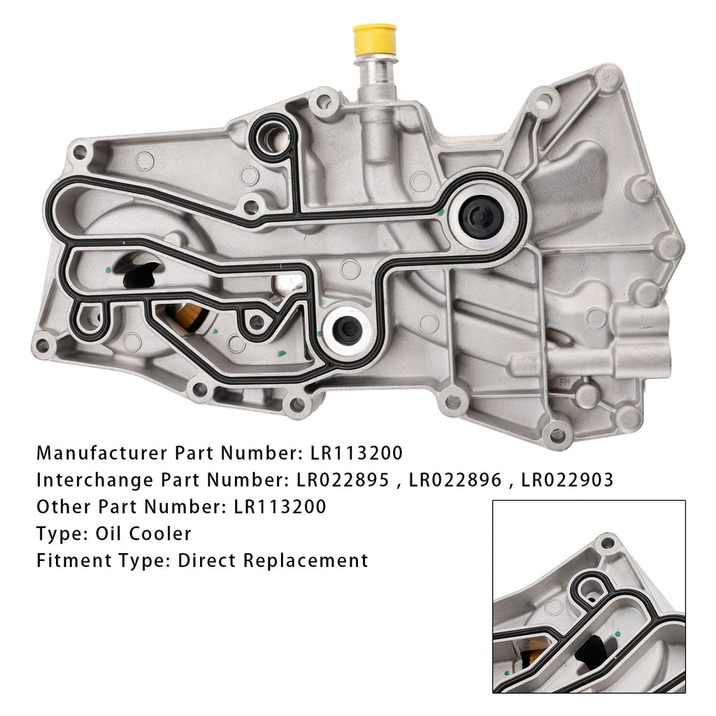 03.2002-12.2012 LAND-ROVER Range Rover III (L322) Engine Oil Cooler LR113200 Generic