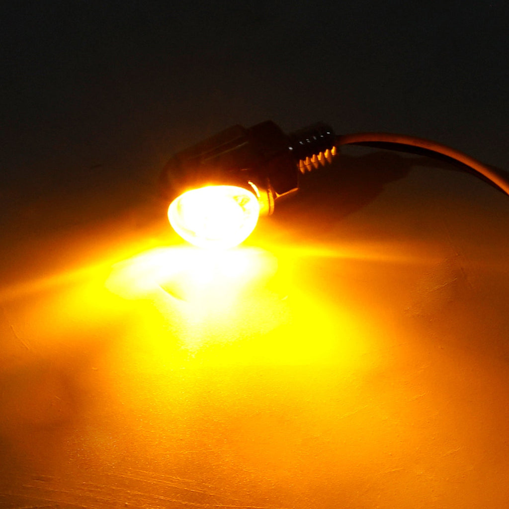 12V Universal Honda Motorcycle 8mm LED Turn Signal Light Indicator