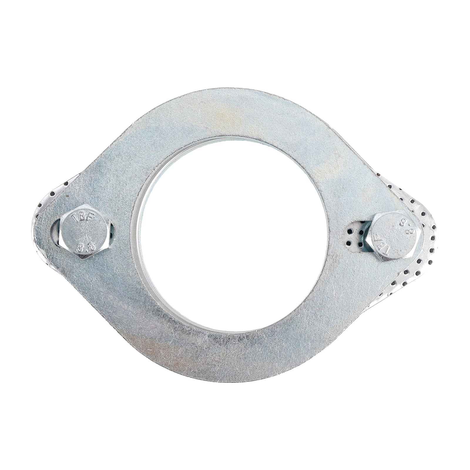 2.5 Inch Steel Exhaust Flanges 64mm Pair with Bolts for Pipe Joint Repair