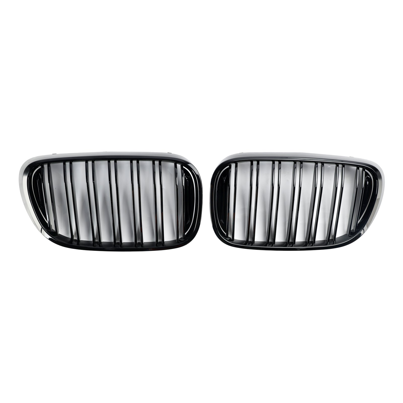 BMW 7 Series G11 Long-Wheelbase Pre-Facelift 2-Slat Black Front Kidney Grille 2015-2019