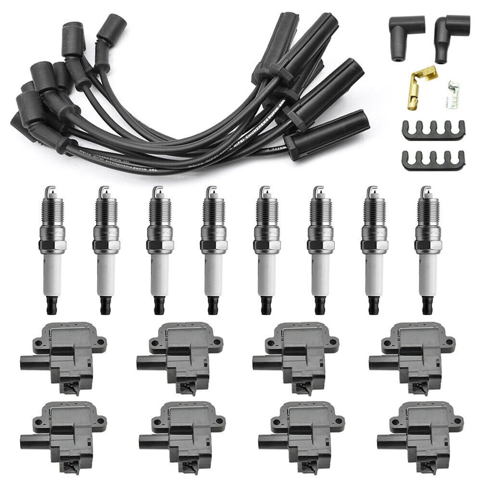 2001 2002 2003 Workhorse P32 W20 W22 V8 8.1L D580 UF192 Ignition Coil and Spark Plug Wires
