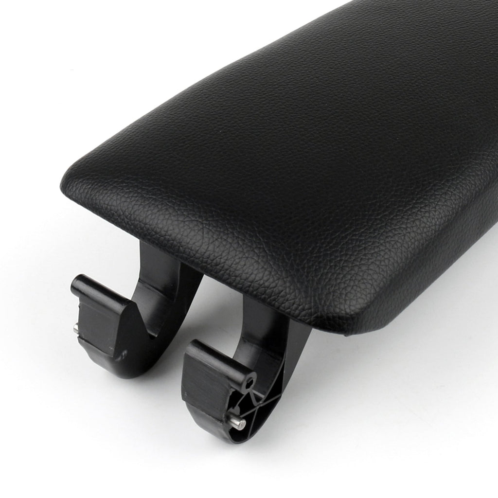 2001-2008 Audi A4 B6 B7 Center Console Black Leather Armrest Cover 8E0864245E