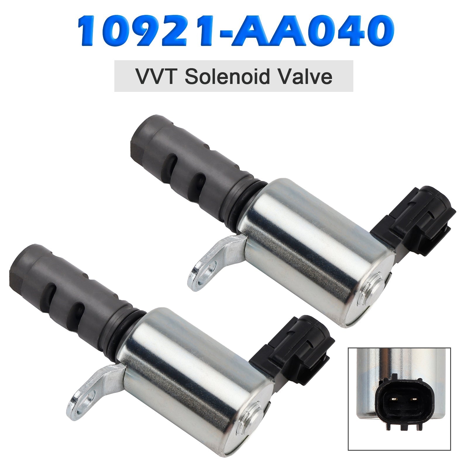 Variable Valve Timing Solenoid 10921-AA040 for Subaru Legacy Outback Forester 2006-2012 (Pair)