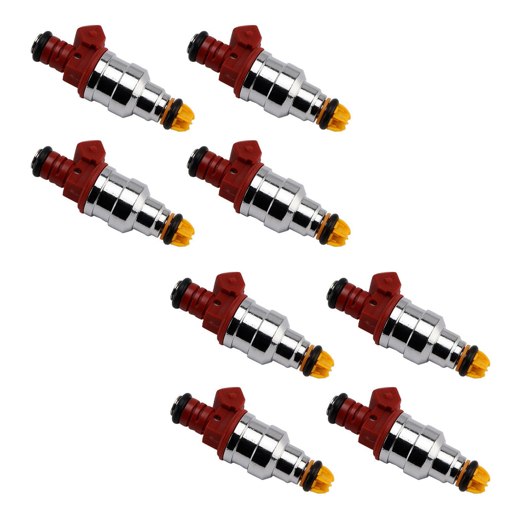 8-Piece Fuel Injector 0280150778 for 1996 1997 1998 BMW 740il 840ci V8 4.4