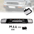 Toyota 4Runner 1992-1995 LED Matte Black Front Grille Bumper Guard