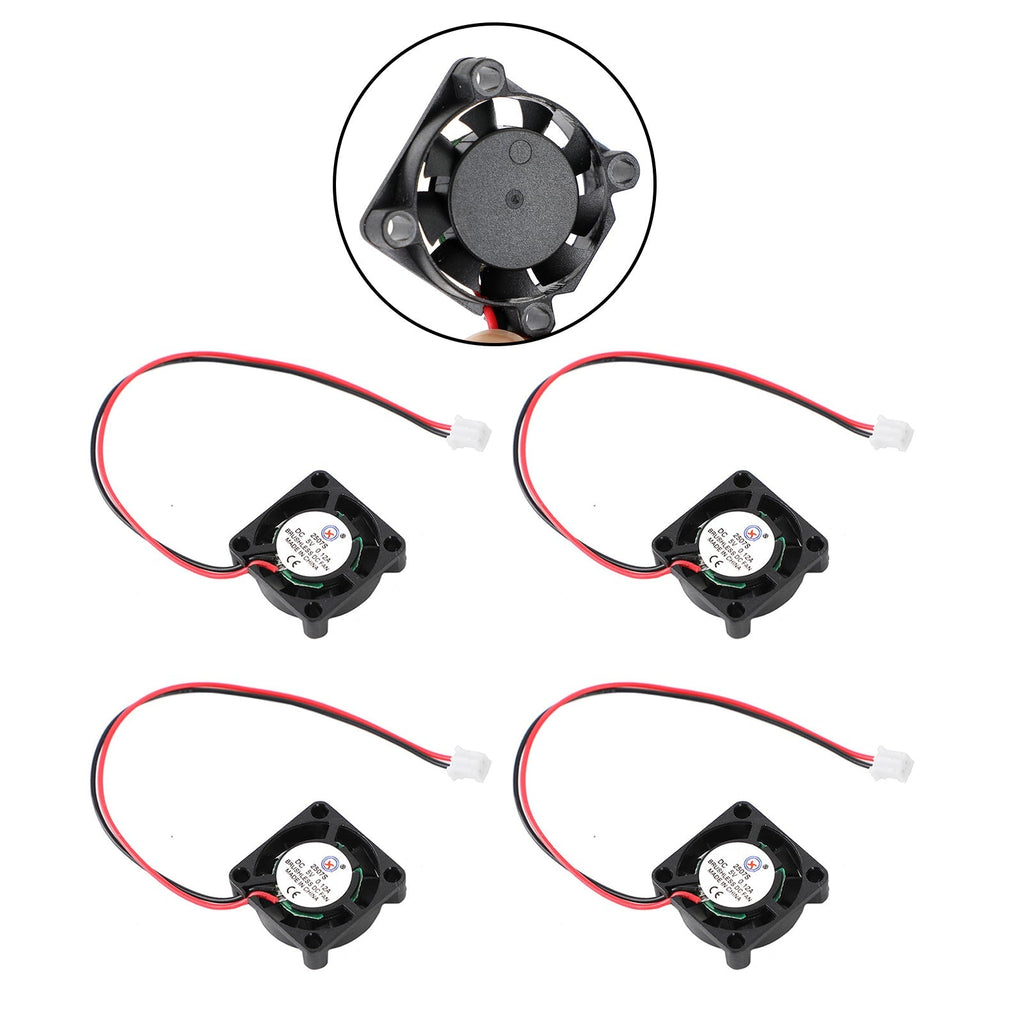 Brushless DC 5V Cooling Blower Motor Fan 2507S 25mm 2-Pin 0.12A