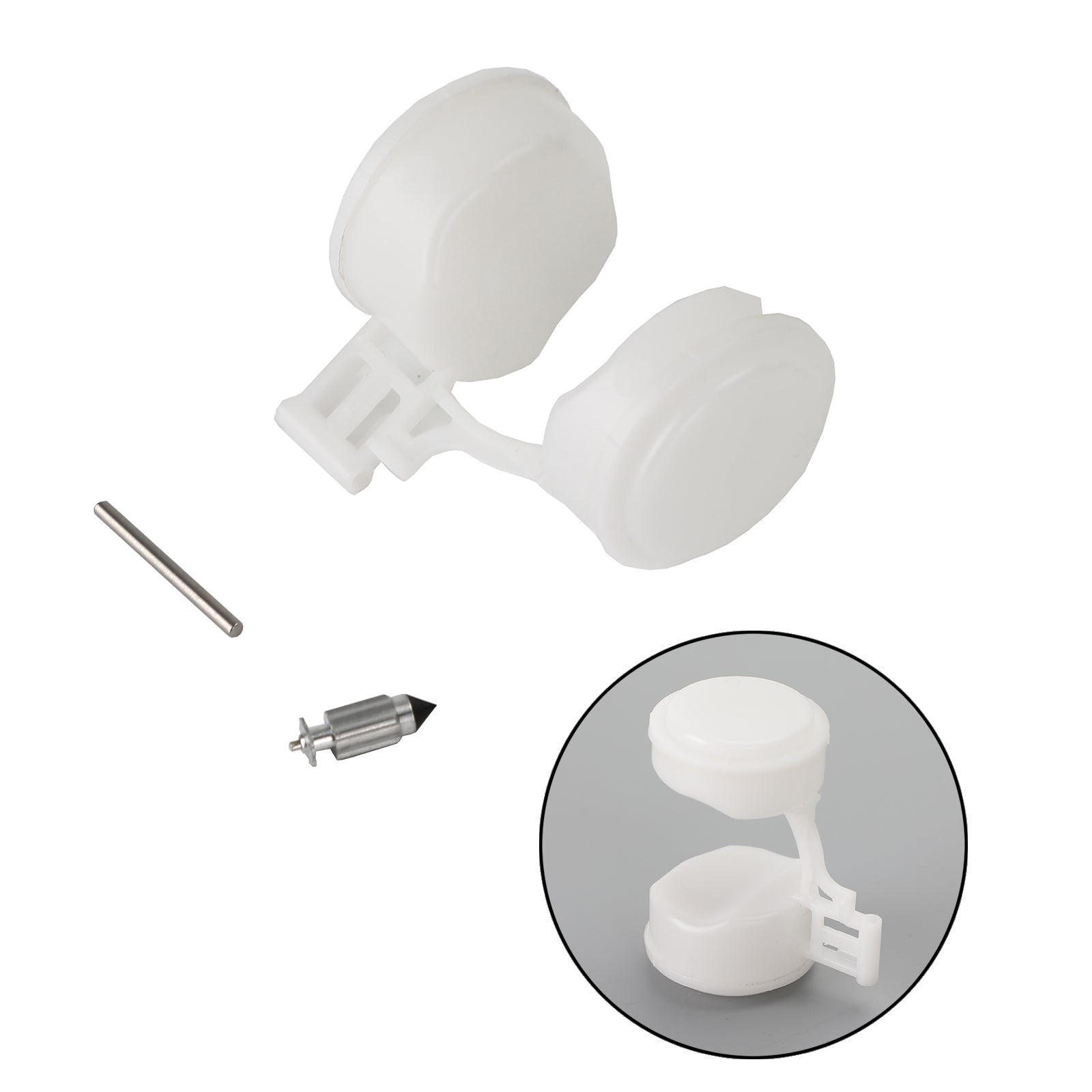 Carburetor Restoration Float Kit Compatible with Honda CBR600 CBR750 CBR1000 CB1000