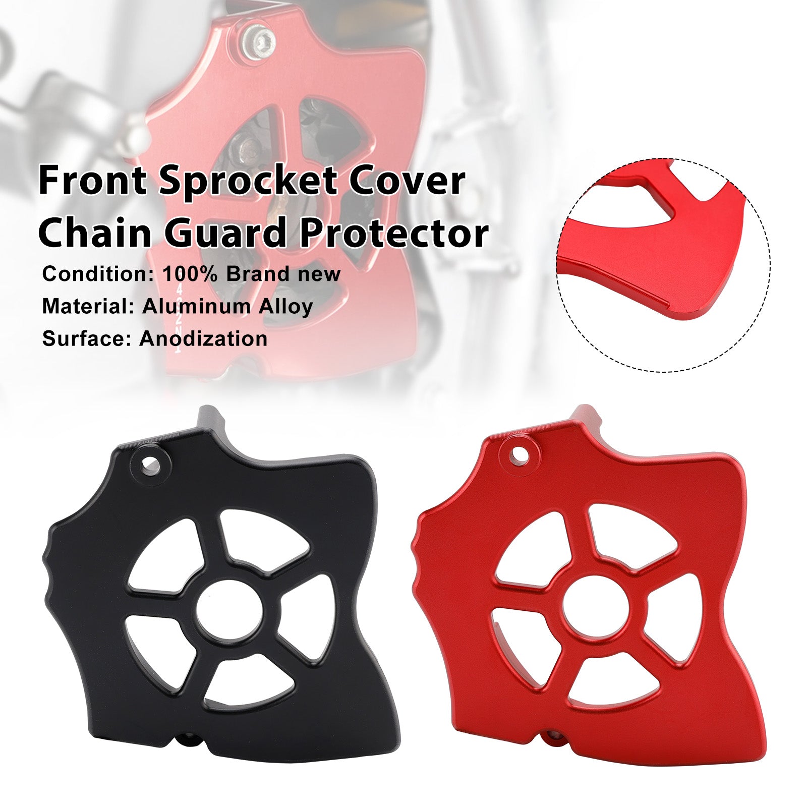 XR650L Chain Guard Front Sprocket Protector Cover 1993 to 2025 Honda