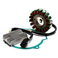 Kawasaki ZR400 Zephyr 400X Magneto Stator Assembly with Voltage Rectifier and Gasket 1996-2008