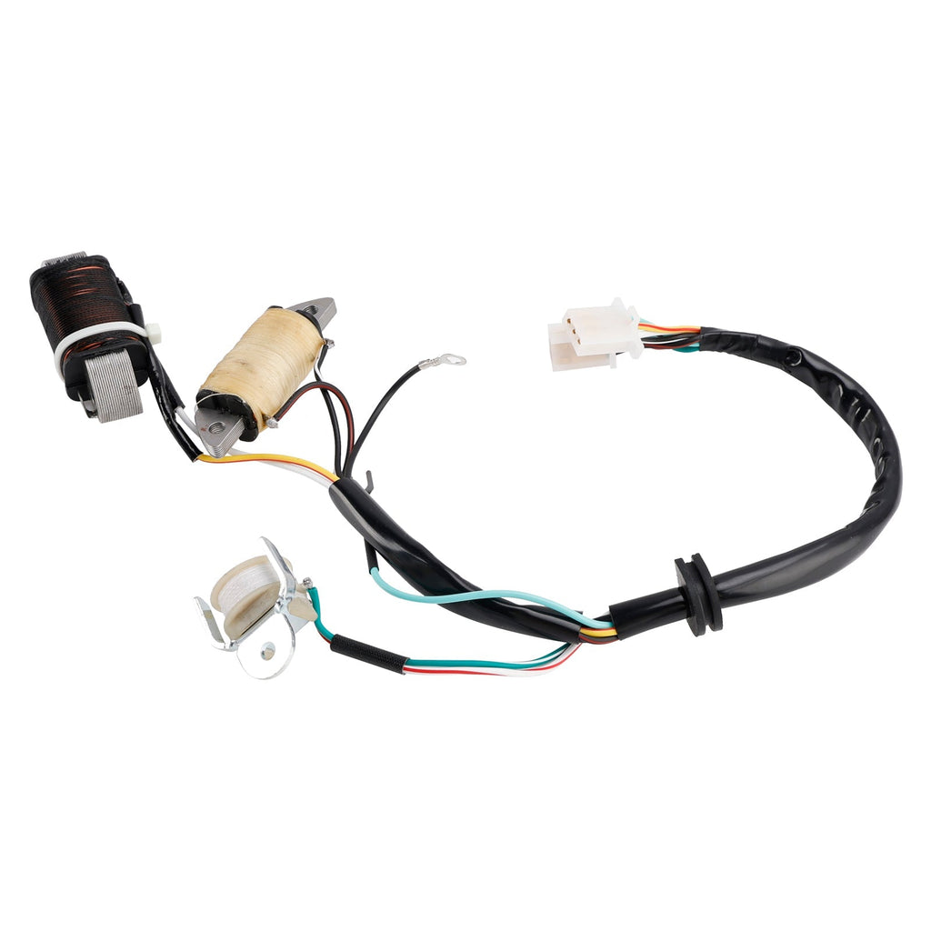 1987-1993 Yamaha T80ED Town Mate OEM Charging and Lighting Coil Assembly 2MK-85560-M0 2ML-85560-M0