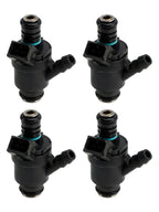 4-Pack Fuel Injector D3768FA Compatible with 1993-2005 BMW E36 E46 Z3 M43 1.9 Engine