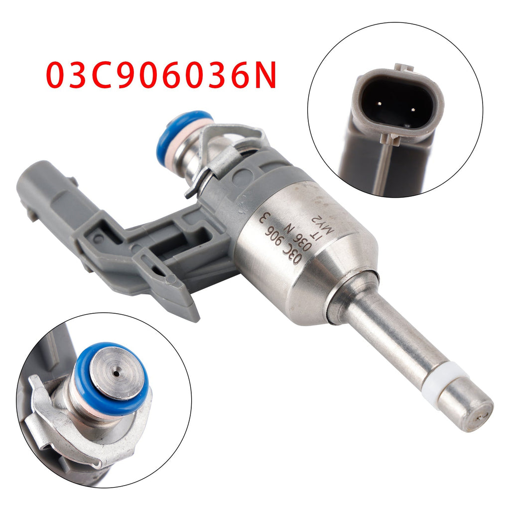 OEM Fuel Injector 03C906036N 1.4 TSI GTI RS For VW Audi Seat Skoda