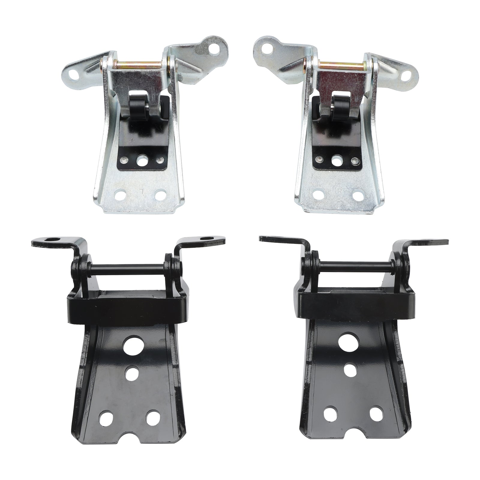 Ford 1981-1982 Granada Front Door Upper Lower Hinge Assembly 4 Piece Set 925-066