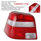 VW Golf Fourth Generation 1997-2005 Hatchback Left Rear Tail Light 1J6945111Q