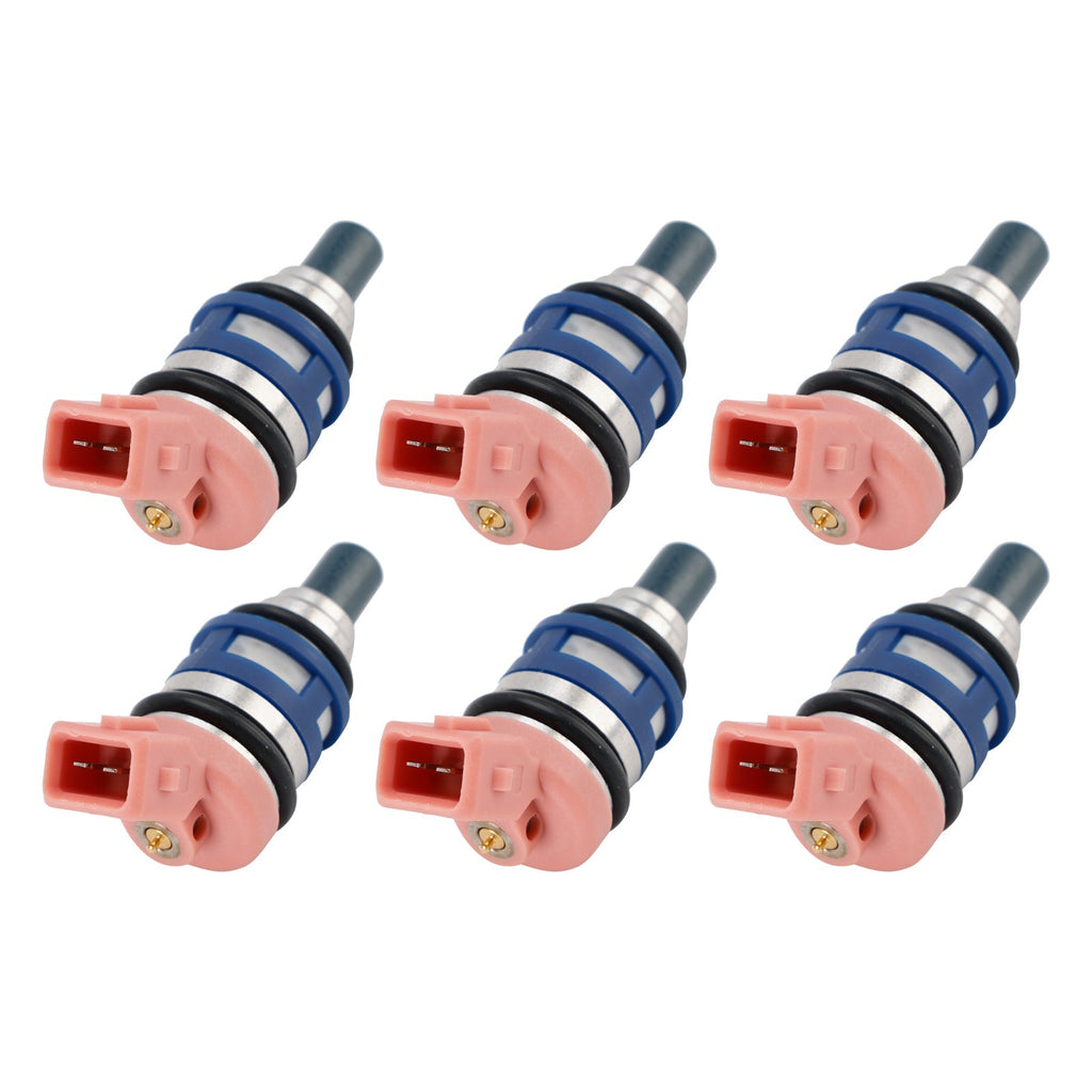 1988 1989 1990 1991 1992 1993 1994 Nissan Maxima Laurel J30 3.0L 24V 6Pcs Fuel Injector 16600-21V02