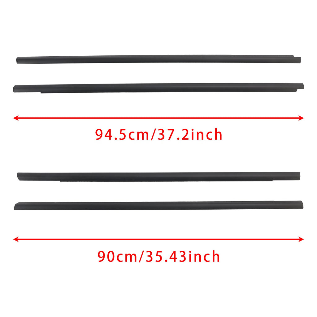 Nissan X-trail Window Seal Weather Strip Belt 4-Piece Set 2001-2007