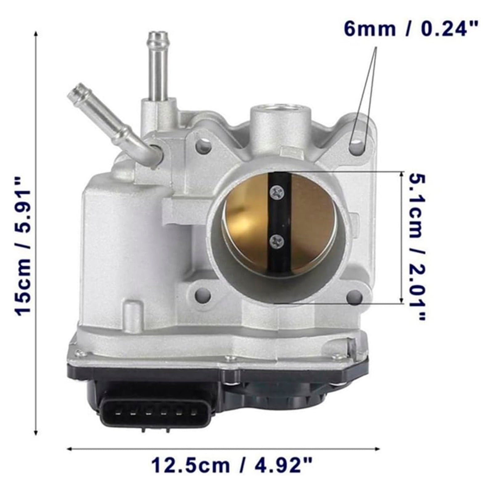 Toyota Corolla Saloon E12 Throttle Body 2001-2008 OEM 22030-0D021