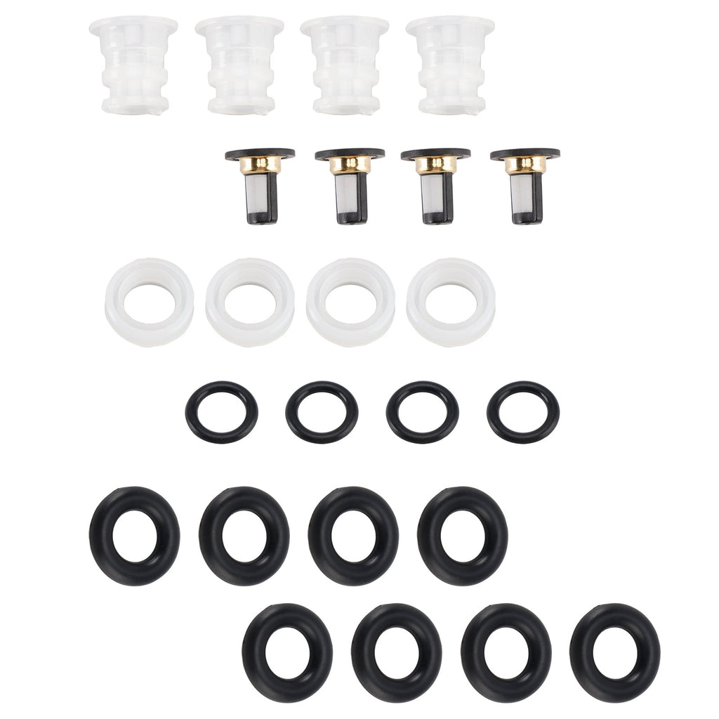 2002-2004 Acura RSX L4 2.0L Four Piece Fuel Injector Service Kit 16450-PNE-G01
