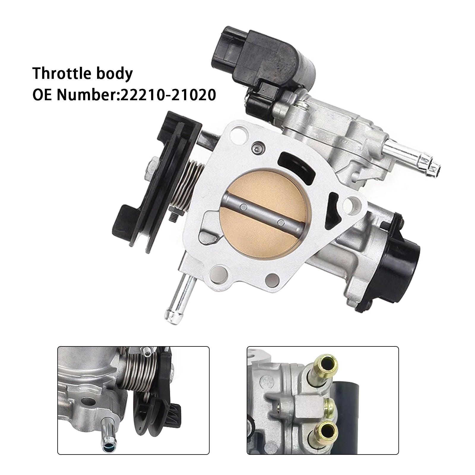 2000-2005 Toyota Echo MT Sedan OEM Throttle Body 22210-21020